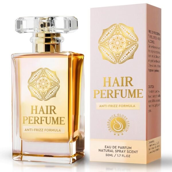 Hair Perfume, Hair Oil and Perfume 2 in 1 Hair Perfume for Women, Hair Care Perfume with Non-Irritating Ingredients and Long-Lasting Fragrance for Dry Damaged Hair - Image 2