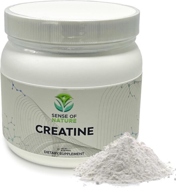 Creatine Monohydrate Powder 90 Servings - 5g (5000mg) of Micronized Creatine Powder per Serving, Creatine Pre Workout, Creatine for Building Muscle, Creatine Monohydrate 450g(1.0lbs) - Image 2