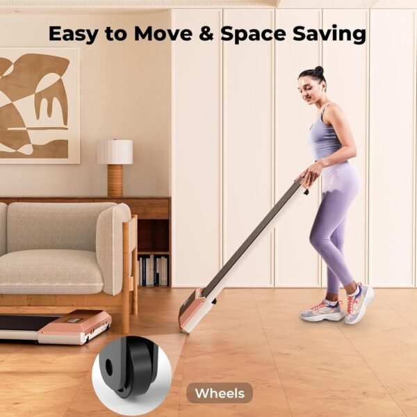 Walking Pad Treadmill, Under Desk Treadmill, Mini Treadmill for Small Spaces, Walking Pad with APP and Remote Control, 2.2 HP Walking Treadmill with 250 LBS Capacity - Image 8
