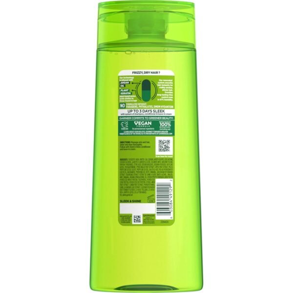 Garnier Fructis Sleek & Shine Shampoo, Frizzy, Dry, Unmanageable Hair, 22 fl. oz.(Packaging May Vary) - Image 12