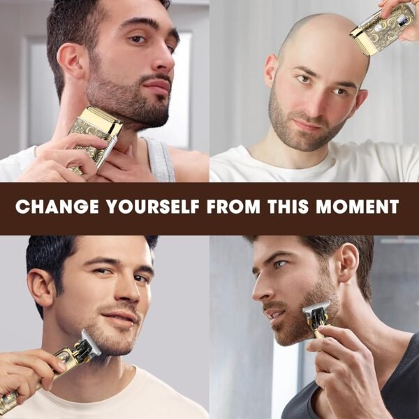 Suttik Electric Razor Foil Shavers Hair Clippers for Men, Beard Trimmer and Electric Shaver for Men Face with Replacement Blade, Waterproof - Image 7