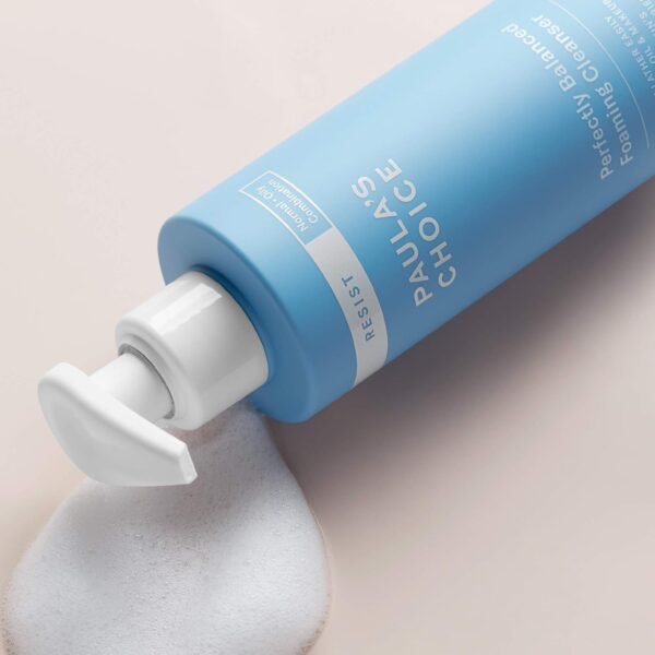 Paula's Choice RESIST Perfectly Balanced Foaming Cleanser, Hyaluronic Acid & Aloe, Anti-Aging Face Wash, Large Pores & Oily Skin, 6.4 Fl Oz - Image 3