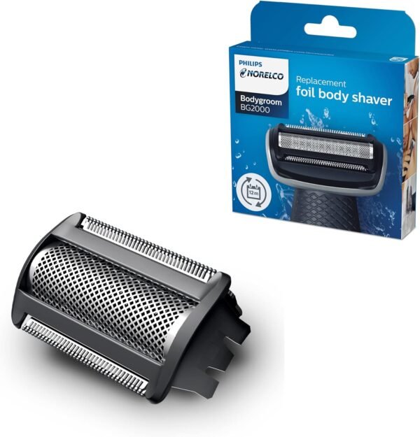 Philips Norelco Genuine Bodygroom Replacement Trimmer/Shaver Foil, BG2000/40 - Image 2