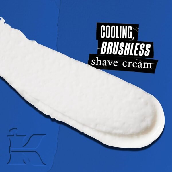 Kiehl's Ultimate Brushless Shave Cream with Menthol White Eagle, for All Skin Types, with Menthol & Camphor, Instant Refreshing & Cooling Effect, Minimizes Irritation, Primes Skin for Close Shave - Image 3