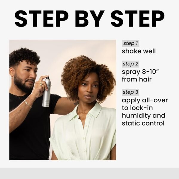 Kenra Anti-Humidity Spray 5 | Frizz & Static Control Spray |72-Hour Humidity Resistance & Protection | Lightweight, Low Hold Formula | Thermal Protection | 5oz - Image 5