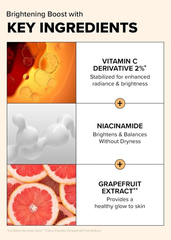 I DEW CARE Vitamin C Face Serum - Bright Side Up | Hydrating with Niacinamide, Korean Glass Skin Care, Facial Treatment, Non-irritating, Lightweight, Exfoliating, Repairing Essence, 1.01 FL Oz - Image 6
