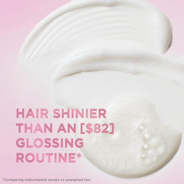 L'Oreal Paris Glossing Lamination Hair Mask with Glycolic Acid, Hair Treatment for Lasting Shine and Smoothness for Dull, Dry Hair, EverPure, 5.1 Fl Oz - Image 5