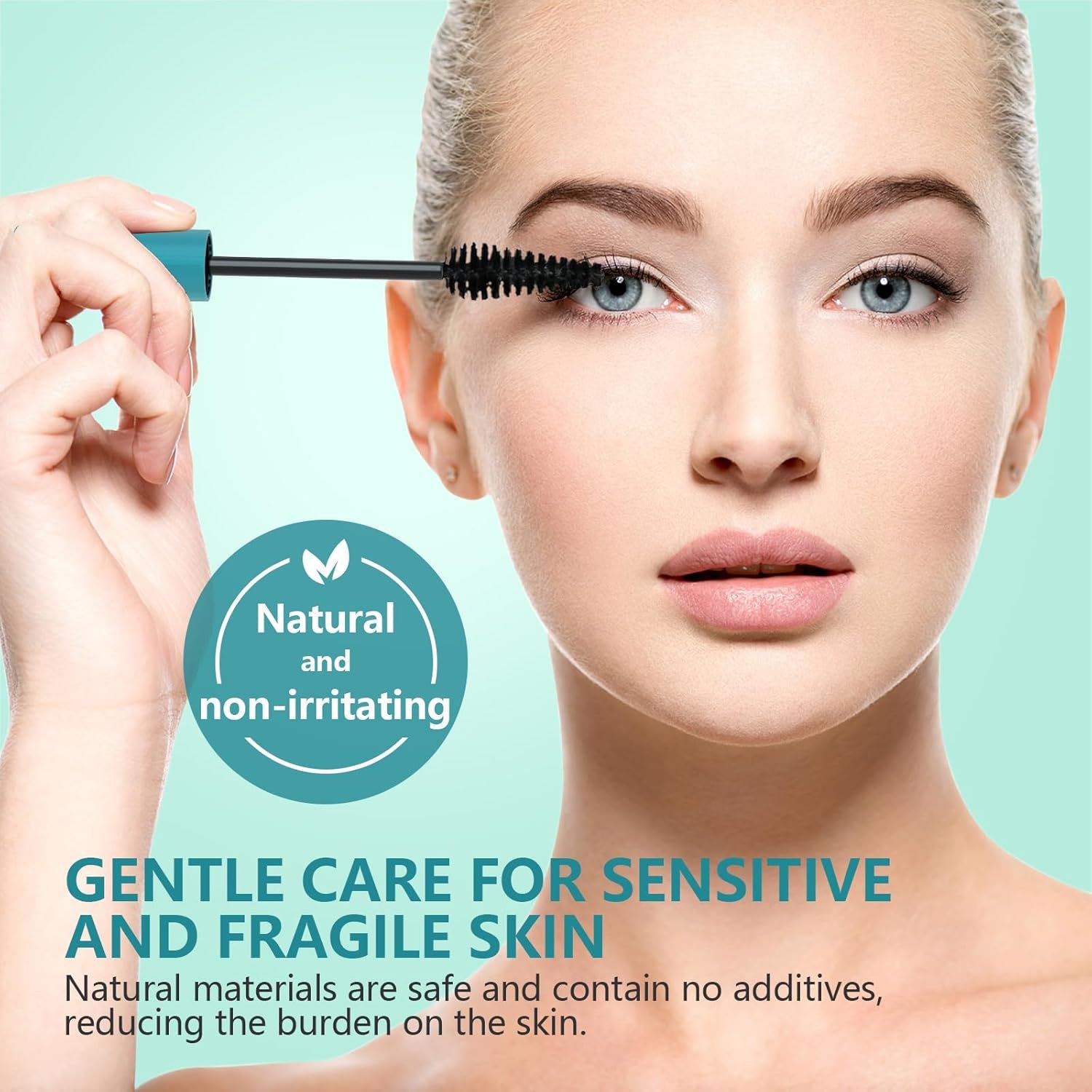 Lash Extension Mascara, Volumizing and Lengthening Formula, Smudge-Proof & Waterproof, Long-Lasting Wear, Suitable for Sensitive Eyes – 8ml - Image 6