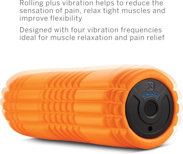 TRIGGERPOINT PERFORMANCE THERAPY GRID VIBE PLUS Four-Speed Vibrating Foam Roller - Image 6