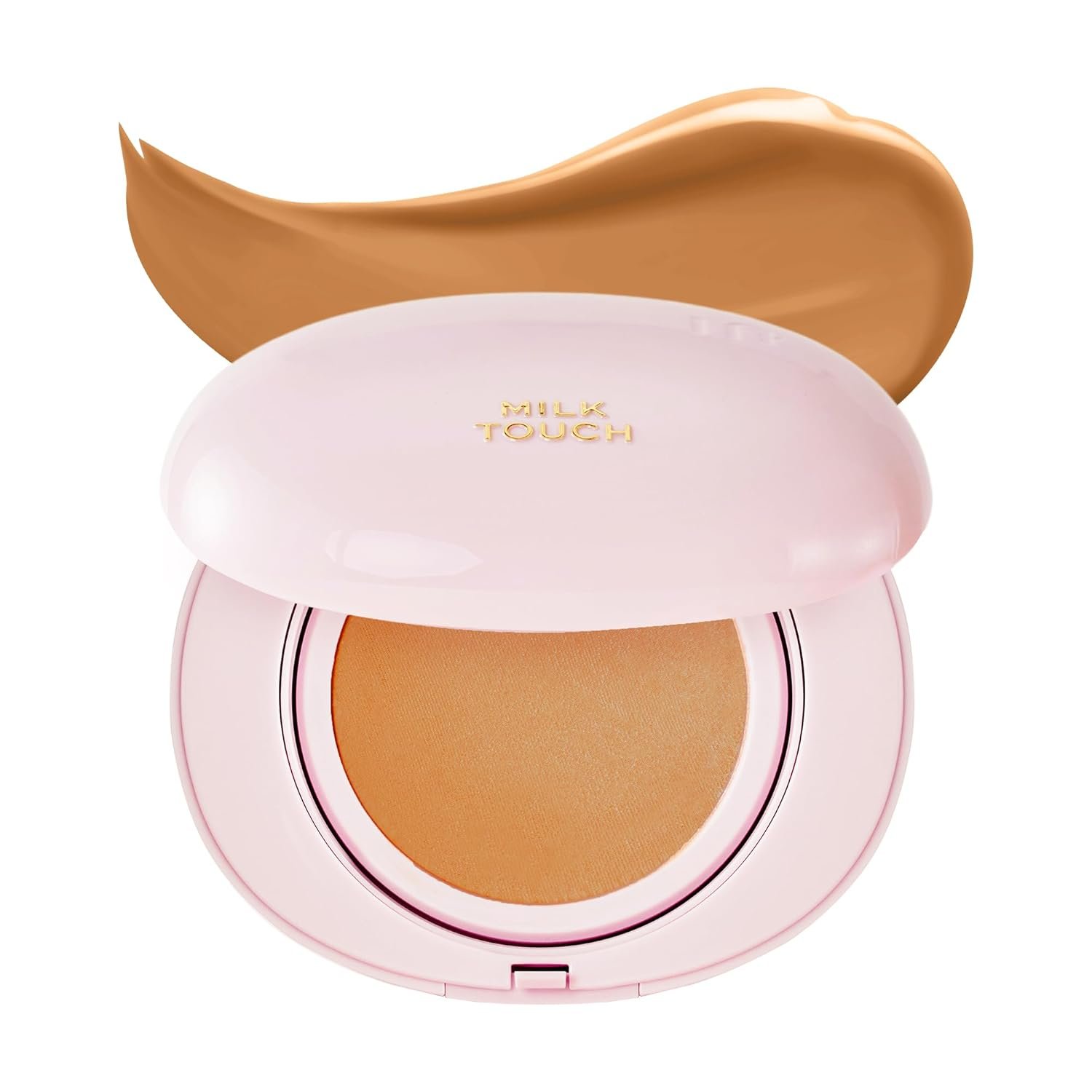 milktouch Cushion Foundation, 24H Flawless Skin, Radiant Shine, No Oxidation, Long-Lasting, Non-Creasing, 60% Hydrating Skincare Infused Korean Foundation, Valentines Gifts (30N Hazel) - Image 2