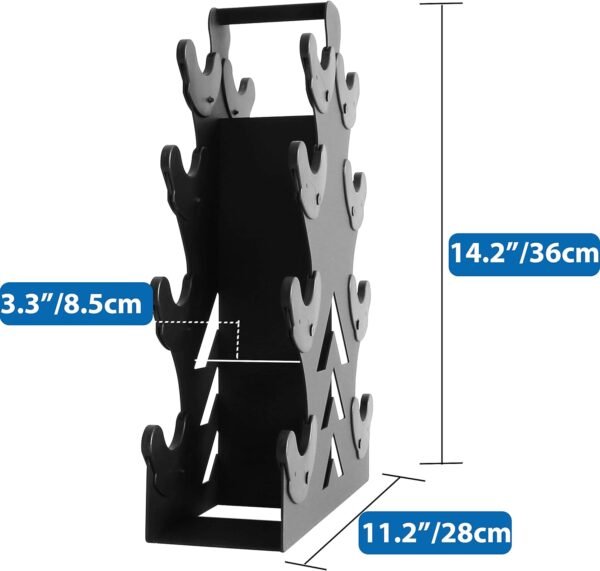 Dumbbell Storage Rack Weight Organizer Rack Only for Home Gym Weight Rack No need Assembly - Image 8