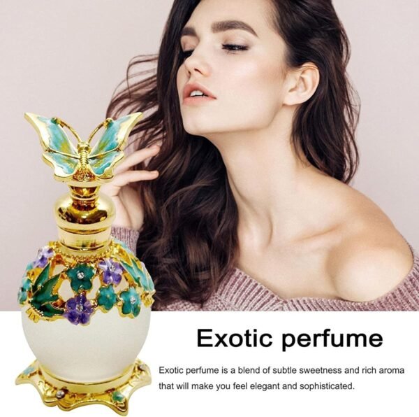 Perfume For Women, Muslim Perfume Halal Dubai Essential Oil Luxury Fragrance Long Lasting Vintage Exquisite Religious Supply - The Luxurious Scent (Green) - Image 4