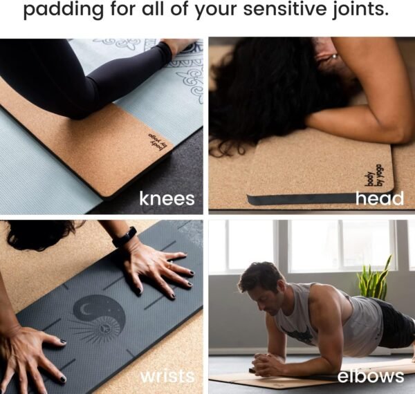 Performance Yoga Knee Pad Cushion - Extra Thick Padding For Knees, Elbows, and Wrists | Reversible, Non-Slip, Sweat-Resistant - Image 5