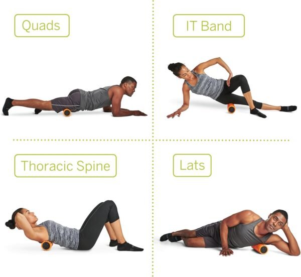 TRIGGERPOINT PERFORMANCE THERAPY GRID VIBE PLUS Four-Speed Vibrating Foam Roller - Image 7