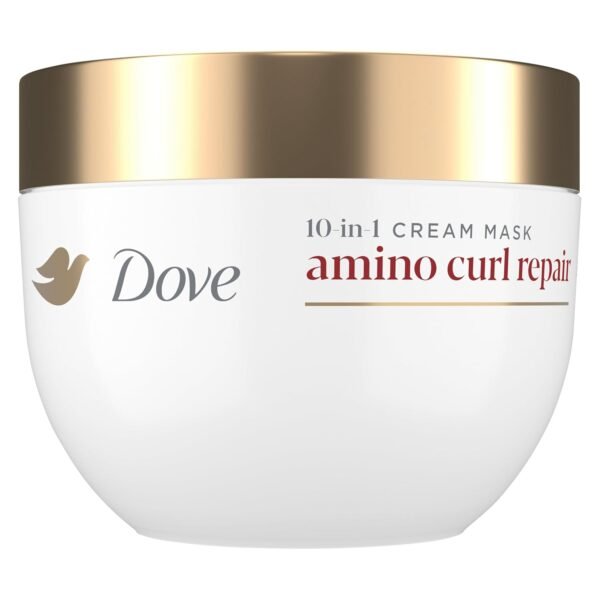 Dove Hair Mask for Curly, Coily Hair Amino Curl with Bio-Protein Care Technology + Amino & Jojoba Oil 9.2 Fl Oz - Image 2