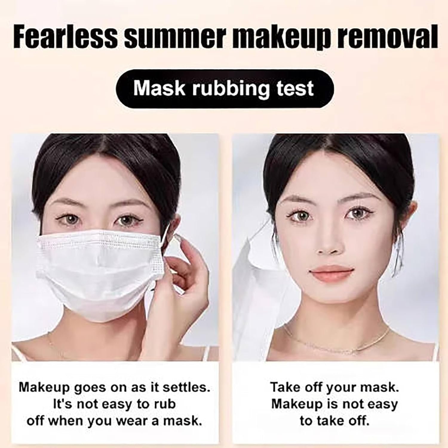 Waterproof And Sweat-Resistant Long-Lasting Foundation, Korean Soft Yarn Makeup Holding Liquid Foundation, Natural Moisturizing Concealer Foundation (Natural color) - Image 4