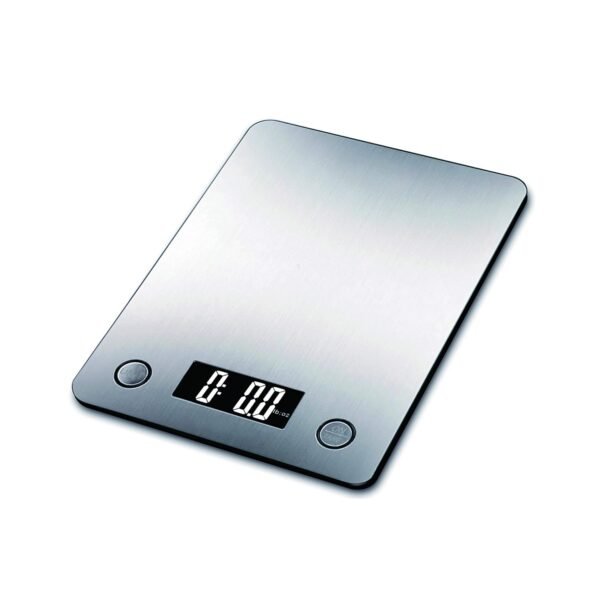Bluetooth Kitchen Smart Scale with 11 lb Capacity, High-Precision Sensors, Sensor Touch Key, Auto Off Function, Low Battery and Overload Indication, Stainless Steel Platform by True Integral - Image 7
