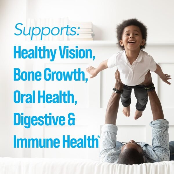 Culturelle Kids Complete Chewable Multivitamin + Probiotic For Kids, Ages 3+, 50 Count, Digestive Health, Oral Health & Immune Support - With 11 Vitamins & Minerals, including Vitamin C, D3 & Zinc - Image 9