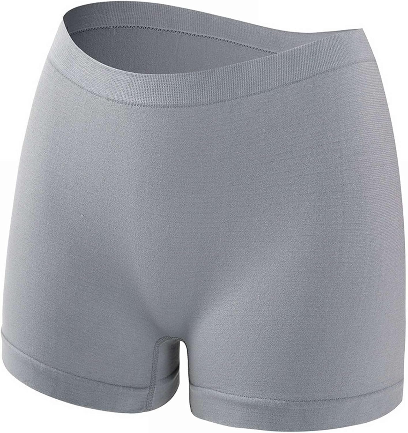 Women'S Underwear High Waist Satin Ice Silk Shaping Briefs Ice Silk High Waist Silky Invisible Hipster Womens - Image 2