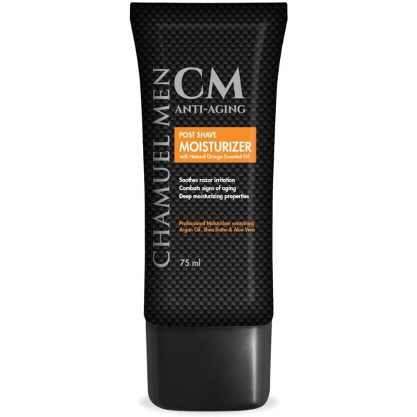 Anti Aging Daily Aftershave for Men - All Natural Mens Face Cream and Moisturizer with Argan, Shea & Aloe Facial Fuel for Sensitive, Dry, Oily or Combo Skin, 2.6 oz - Image 2