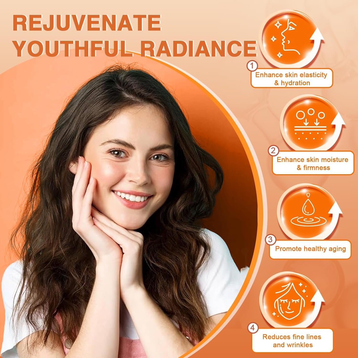 ZEBORA Multi-Collagen-Peptides-Powder for Joint Recovery with MSM & CS, Hydrolyzed Collagen Peptides with Hyaluronic Acid & Vitamin C for Women and Men Hair, Skin & Nails Support, Keto Friendly - Image 4