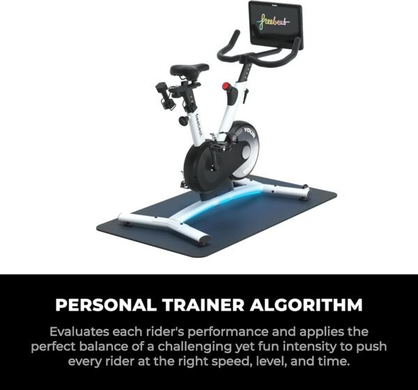 Smart Exercise Bike, Indoor Exercise Bike With 15.6 TouchScreen, Stationary Bike With Auto Resistance, Bluetooth, Training Algorithm, Top Instructors - Image 8