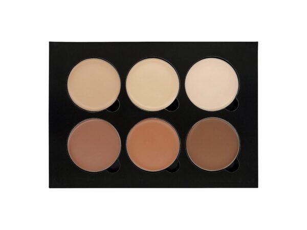 W7 Lift & Sculpt Cream Contour Kit - Concealing, Highlighting & Contouring Makeup Palette - Step-by-Step Instructions Included - Image 5