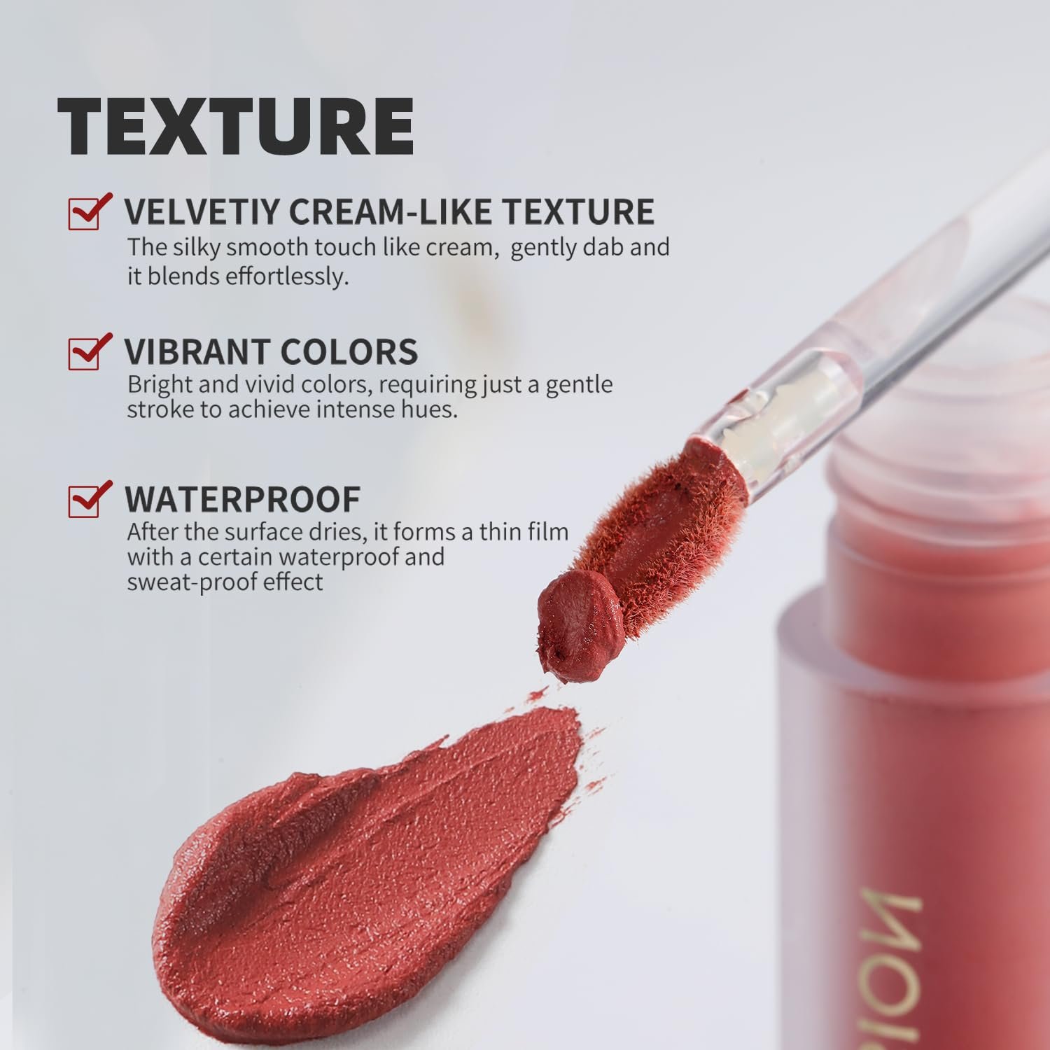 YOUNG VISION Nude Matte Lipstick – Velvety Liquid Lip Cream, Smooth Application, Comfortable Wear with a Soft Finish, Available in Nude & Vibrant Shades – Keeps Lips Soft and Hydrated - Image 5