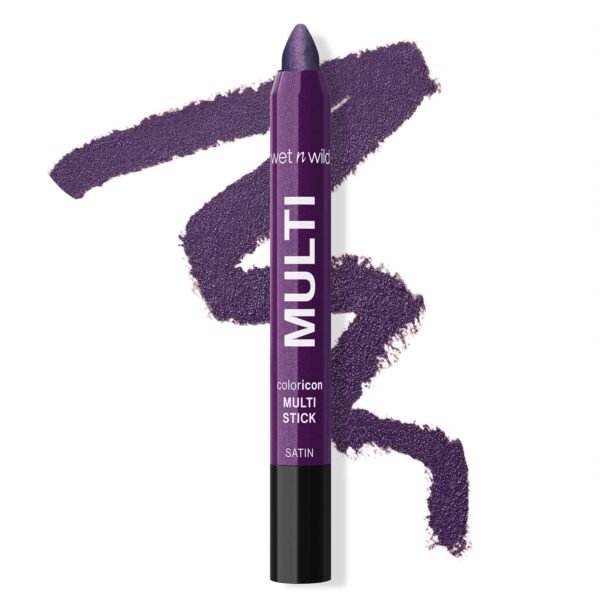 wet n wild Color Icon Cream Eyeliner Eyeshadow Multi-Stick, Moisturizing, Nourishing Velvety Cream-to-Powder Buildable & Blendable Formula, Cruelty-Free & Vegan - Royal Scam - Image 2