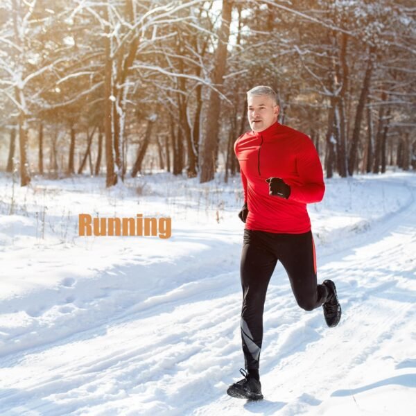 ihuan Thin Winter Running Gloves for Women Men, Sensitive Touchscreen Fingers for Cold Weather, Windproof Thermal Material for Working and Outdoor Sports, Soccer Cycling Camping Hiking Driving. - Image 7