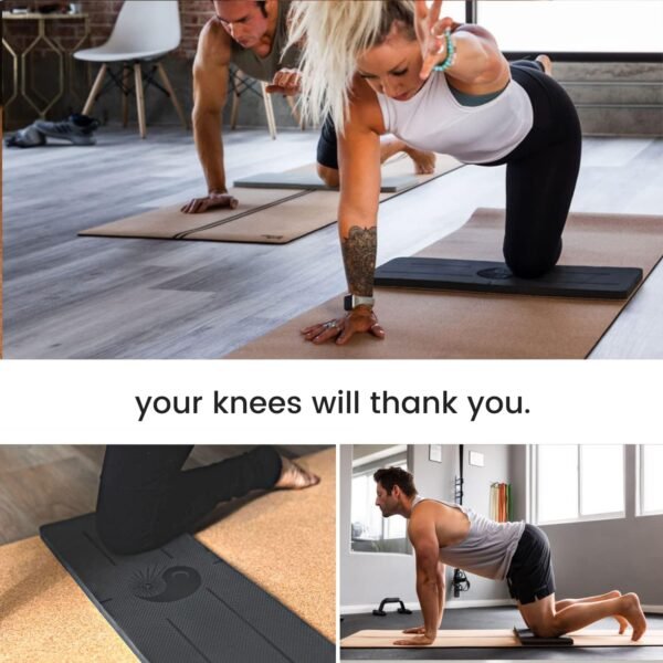 Performance Yoga Knee Pad Cushion - Extra Thick Padding For Knees, Elbows, and Wrists | Reversible, Non-Slip, Sweat-Resistant - Image 7