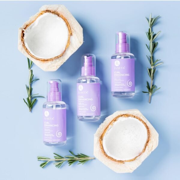 Luseta Curl Enhancing Hair Oil Define Curl & Restore Bounce Anti-frizzing and Smoothing for Curly Hair Type 3.38oz - Image 6