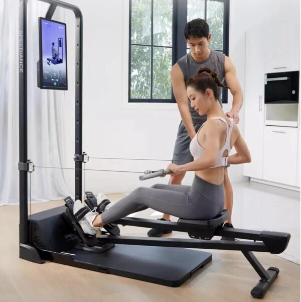 Rowing Bench, Rower Attachment for Gym Monster, Rowing Machine for Home Work Out, Adjustable Resistance Levels, Rowing Machine for Home Gym - Image 6