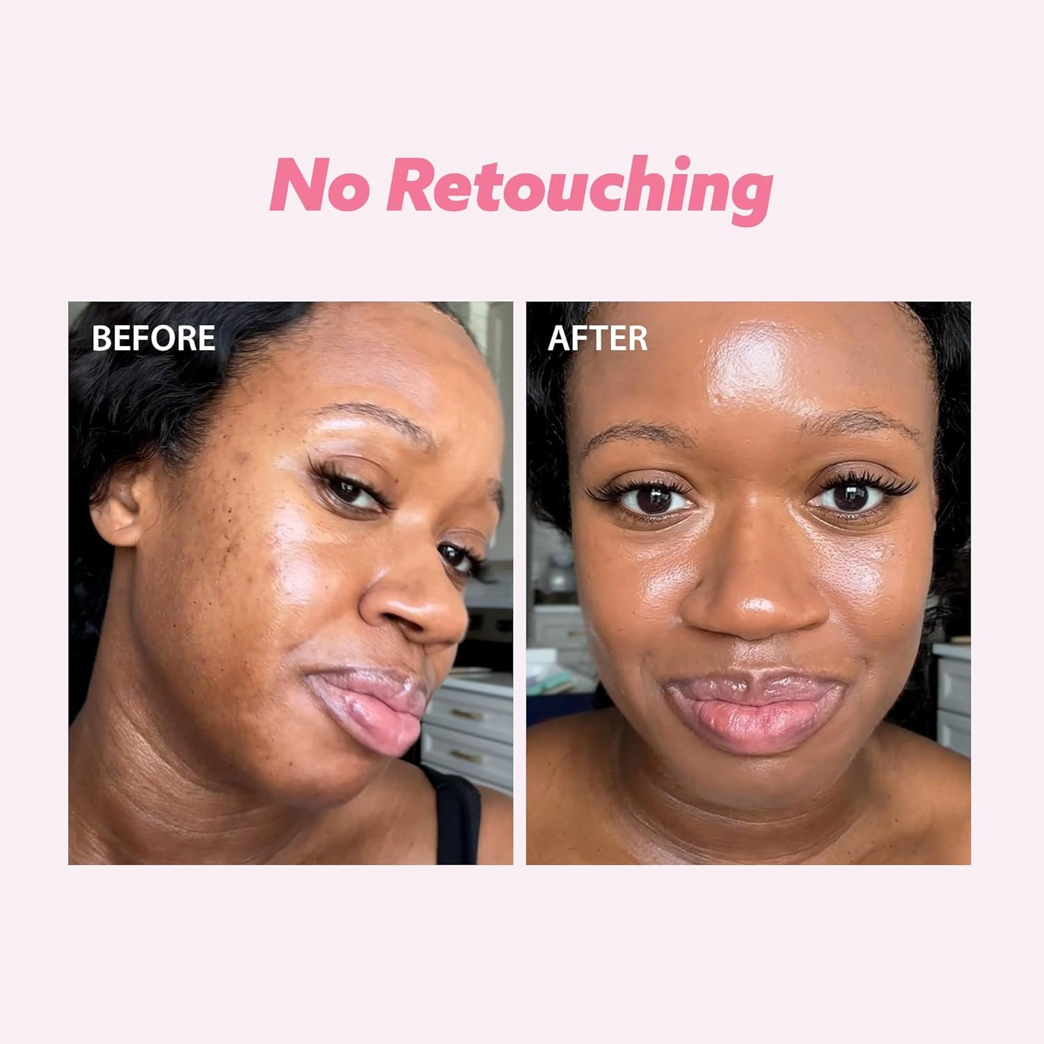 milktouch Cushion Foundation, 24H Flawless Skin, Radiant Shine, No Oxidation, Long-Lasting, Non-Creasing, 60% Hydrating Skincare Infused Korean Foundation, Valentines Gifts (30N Hazel) - Image 4