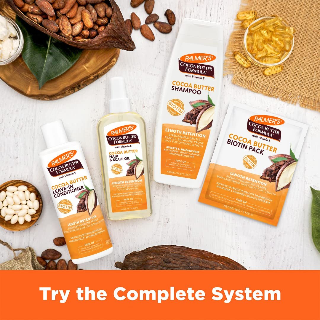 Palmer's Cocoa Butter & Biotin Length Retention Hair and Scalp Oil, 5.1 Ounce - Image 13