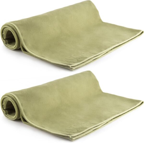 Suede Microfiber Gym Sport Towel, 2 Pack - Image 2