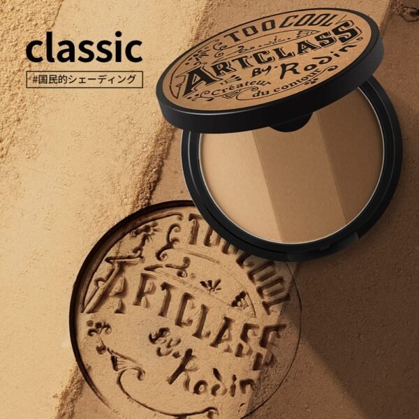 [Too Cool for School] ArtClass by Rodin Shading | Korean Contour Palette | Bronzer Face Powder | #1 Classic [Warm Tone] - Image 6