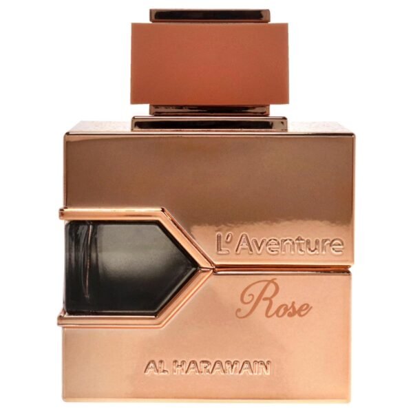 Al Haramain L'Aventure Rose - Arabian Perfume for Women - Long Lasting Perfume for Women - Floral Woody Eau de Parfum Fragrances - 3.4 oz - Image 4