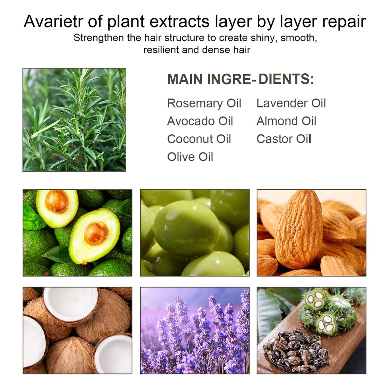 Veganic Natural Hair Growth Oil, 2 PCS Veganic hair growth oil Rosemary Oil for Hair Growth Organic,Vegan Hair Oil for Dry Damaged Hair and Growth - Image 6