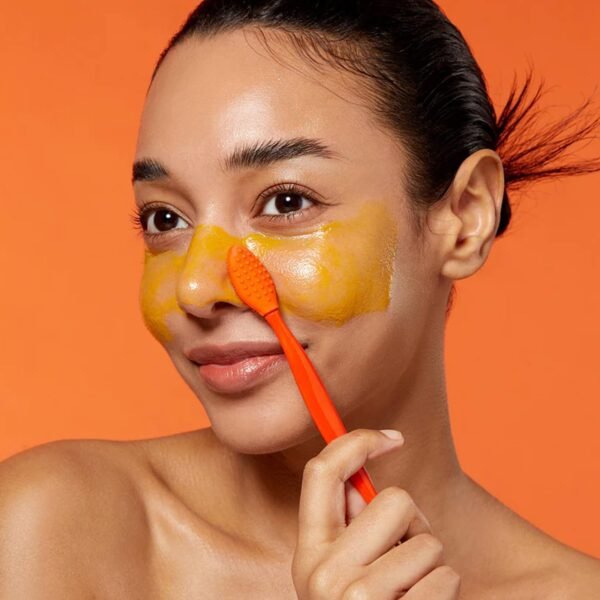APRILSKIN Pore Cleansing Facial Silicone Brush | for Blackheads Removal & Face Scrubber | Gentle Exfoliation | Deep Pore Cleaning Massager | Pairs with Aprilskin's Carrotene Cleansing Balm - Image 3