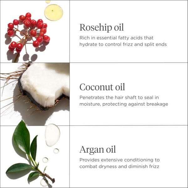 Briogeo Farewell Frizz Smoothing Conditioner, Tame Frizz and Restore Shine to Dull, Dry Hair, Nourishes and Smooths, Argan Oil for Shine, Vegan, Cruelty-Free - Image 7