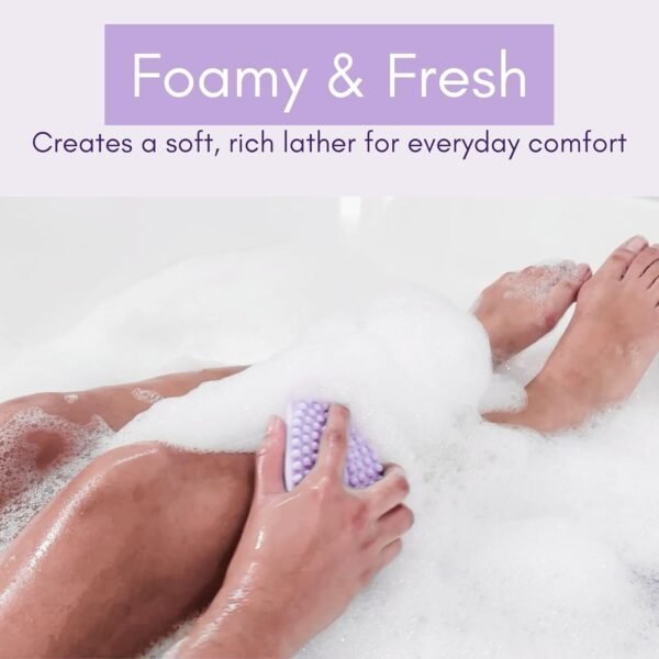 Avilana Silicone Body Scrubber – Dual-Sided Exfoliator for Men & Women, Gentle Loofah Alternative, Easy-to-Clean Silicone Shower Scrubber - Image 5