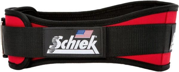 Schiek Sports Model 2004 Nylon 4 3/4" Weight Lifting Belt - Black - Image 2