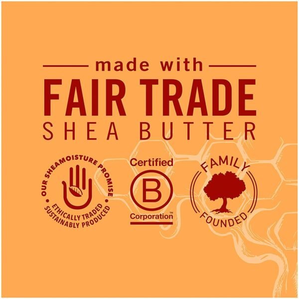 SheaMoisture Hair Mask Moisturizer, Manuka Honey & Mafura Oil, Intensive Hydration Hair Masque, Curly Hair Products, Coconut Oil, Organic Shea Butter, African Rock Fig & Baobab Oil (2 Pack-12 Oz Ea) - Image 8