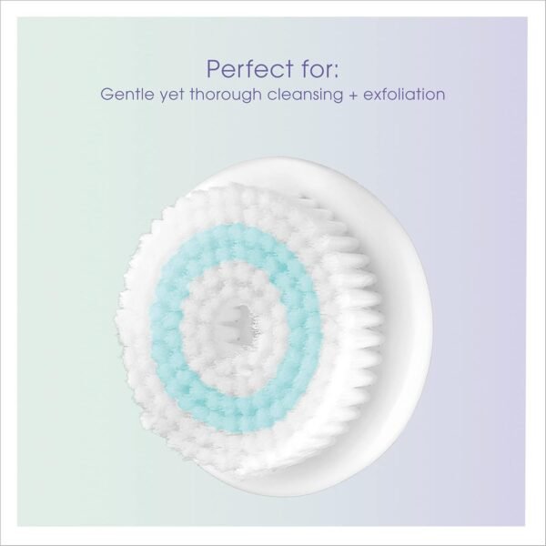 True Glow by Conair Facial Cleansing Brush Replacement Heads - Face Brush Replacement Heads - Use with Model SFB and SFB3 - Image 4