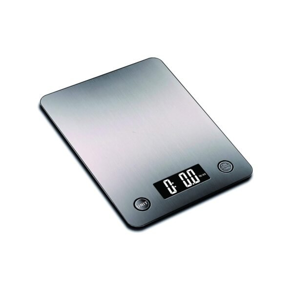 Bluetooth Kitchen Smart Scale with 11 lb Capacity, High-Precision Sensors, Sensor Touch Key, Auto Off Function, Low Battery and Overload Indication, Stainless Steel Platform by True Integral - Image 5