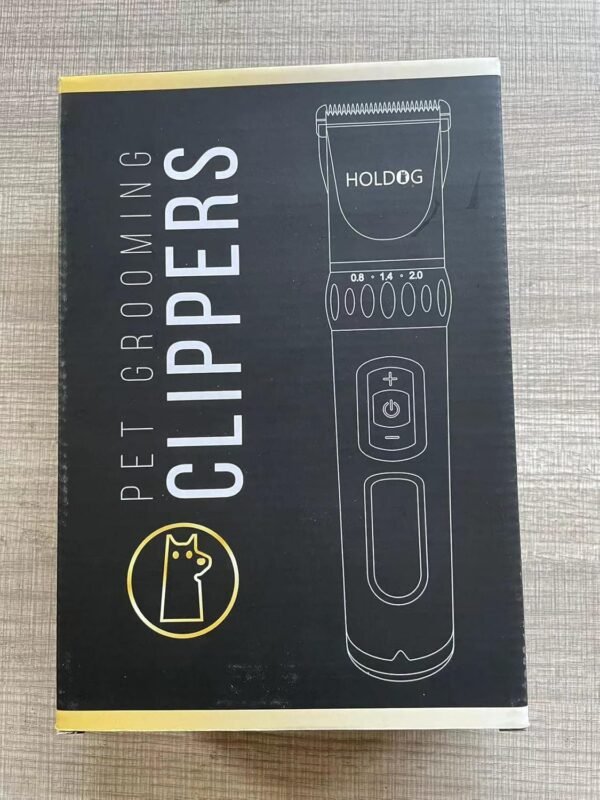 Dog Clippers Professional Heavy Duty Grooming Clipper 3-Speed Low Noise High Power Rechargeable Cordless Pet Tools for Small & Large Dogs Cats Pets with Thick Coats - Image 9