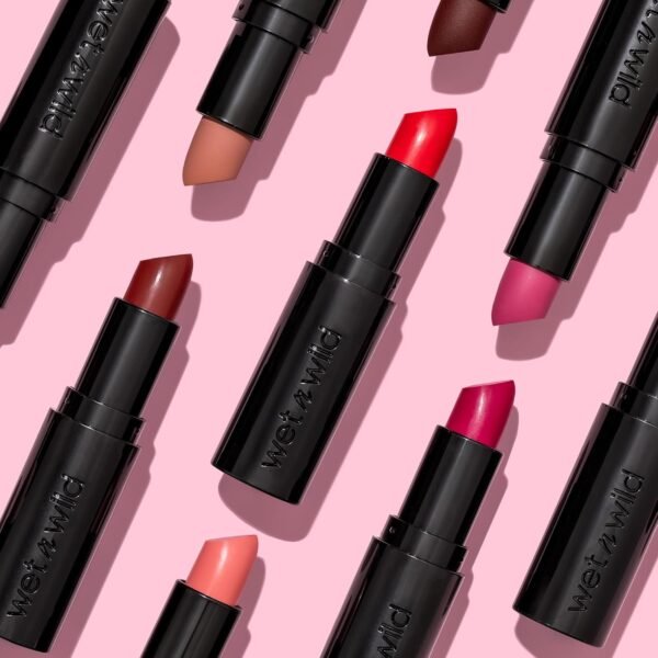 wet n wild Mega Last Matte Lip Color, Semi Matte Hyaluronic Acid Infused, Long Lasting Full Coverage for a Nourishing Pout, Cruelty-Free & Vegan - Bare it All - Image 10