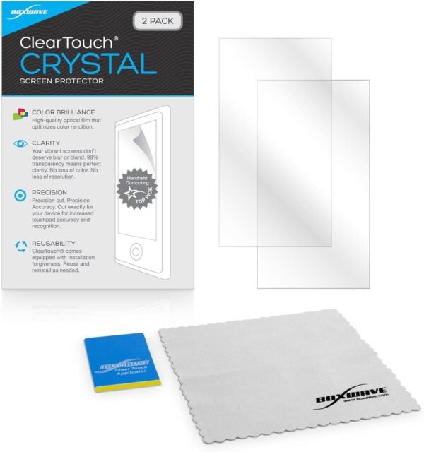 BoxWave Screen Protector Compatible with Etekcity ESN00 Smart Nutrition Scale - ClearTouch Crystal (2-Pack), HD Film Skin - Shields from Scratches - Image 5