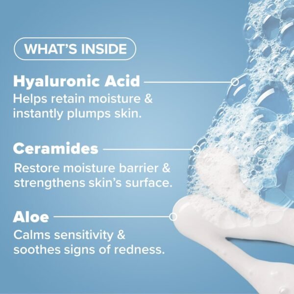 Paula's Choice RESIST Perfectly Balanced Foaming Cleanser, Hyaluronic Acid & Aloe, Anti-Aging Face Wash, Large Pores & Oily Skin, 6.4 Fl Oz - Image 5